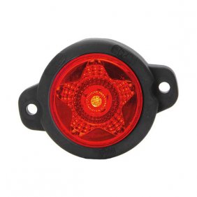 SWEDSTUFF Positionsljus LED Röd med reflex