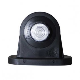 SWEDSTUFF Sidomarkering Rubberarm LED Vit & Röd