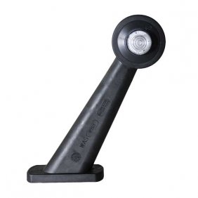 SWEDSTUFF Sidomarkering Rubberarm LED Vit & Röd