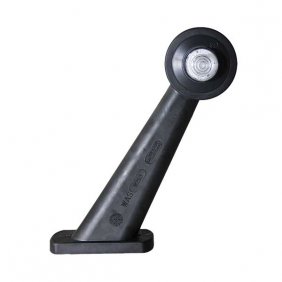 SWEDSTUFF Sidomarkering Rubberarm LED Vit & Röd