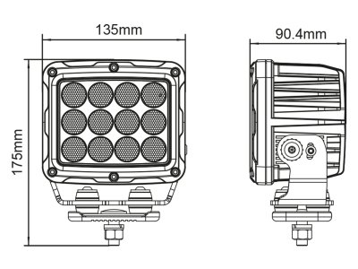 BriodLights Enrich 12 000 lm Arbetslampa