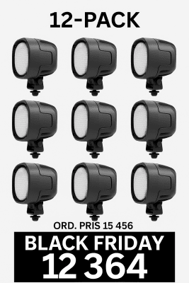 Tyri Led Arbetsbelysning 0909 2250lm Symetrisk 12-60V