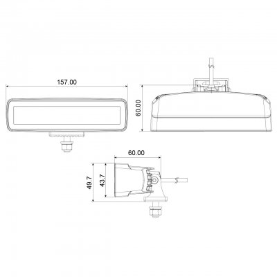 Bullboy 30W måttskiss