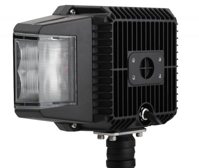 Huvudstrålkastare plogljus med automatisk avisning med dualfäste