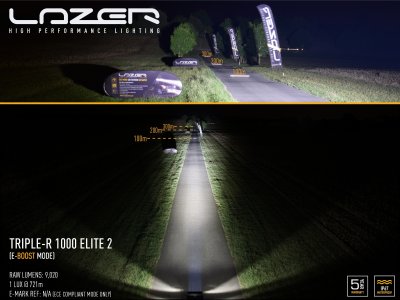 Lazer LED ramp Triple 1000 Elite 3 930585 ljusbild